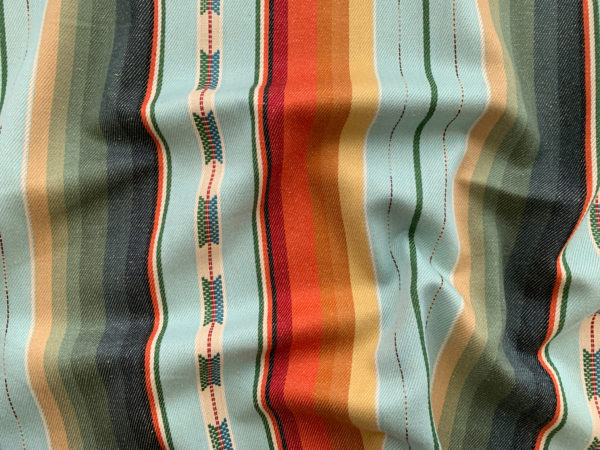 Designer Deadstock - Cotton Pueblo Stripe - Ruidoso