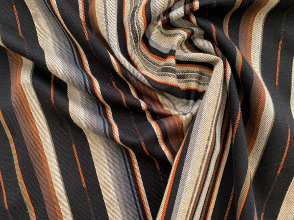 Designer Deadstock - Cotton Pueblo Stripe - Ruidoso