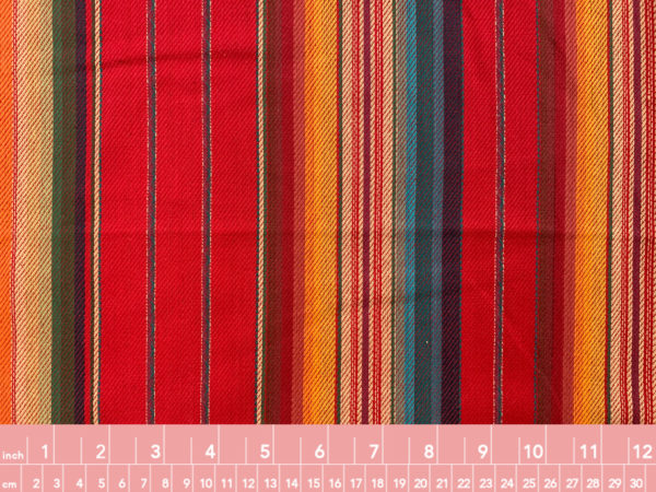 Designer Deadstock - Cotton Pueblo Stripe - Ruidoso