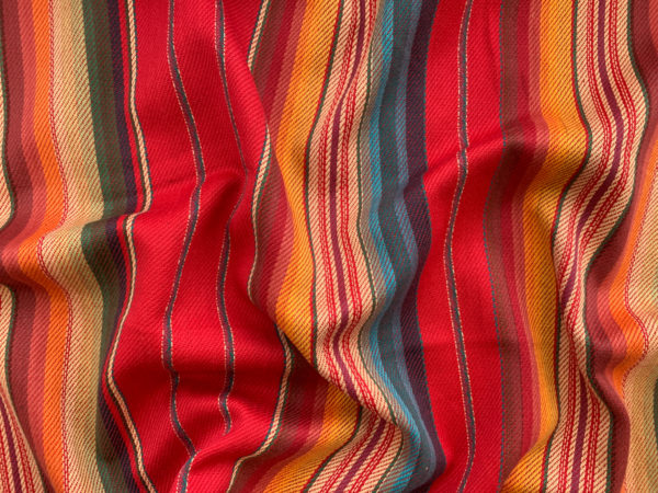 Designer Deadstock - Cotton Pueblo Stripe - Ruidoso