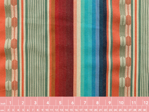 Designer Deadstock - Cotton Pueblo Stripe - Ruidoso