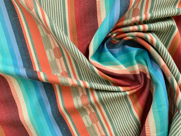 Designer Deadstock - Cotton Pueblo Stripe - Ruidoso