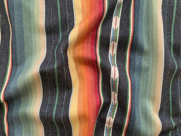 Designer Deadstock - Cotton Pueblo Stripe - Ruidoso