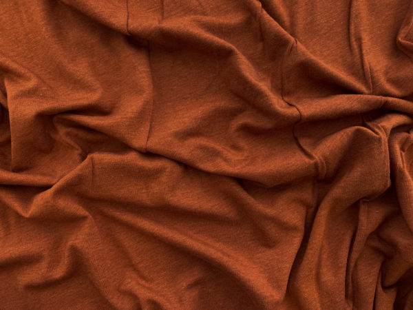 Organic Tencel/Cotton/Spandex Knit - Rust