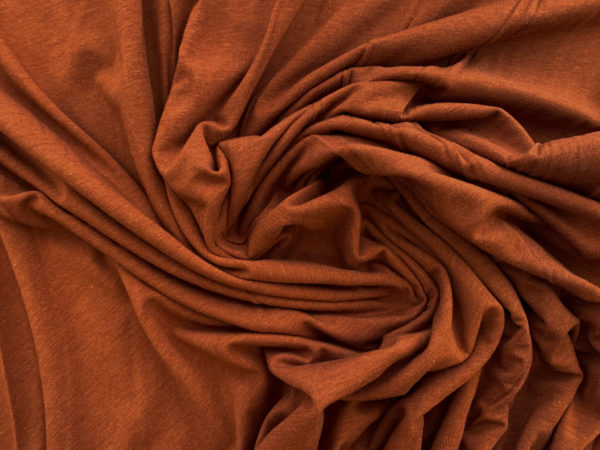 Organic Tencel/Cotton/Spandex Knit - Rust