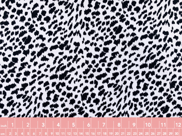 Designer Deadstock - Cotton/Spandex Jersey - Dalmation