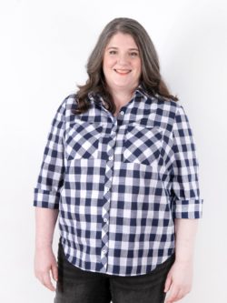 Grainline Studio Archer Button Up Shirt - Size 14-32