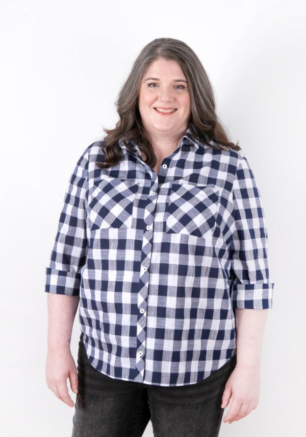 Grainline Studio Archer Button Up Shirt - Size 14-32