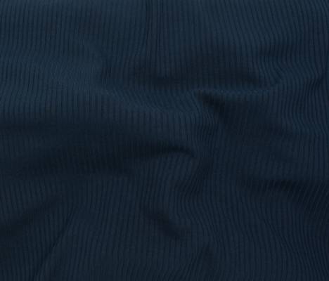 Wide Bamboo/Spandex Rib Knit – Navy