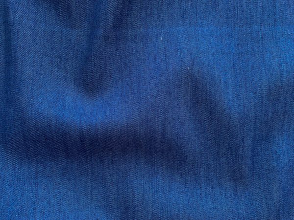 Designer Deadstock – Cotton/Spandex Denim – Bright Blue