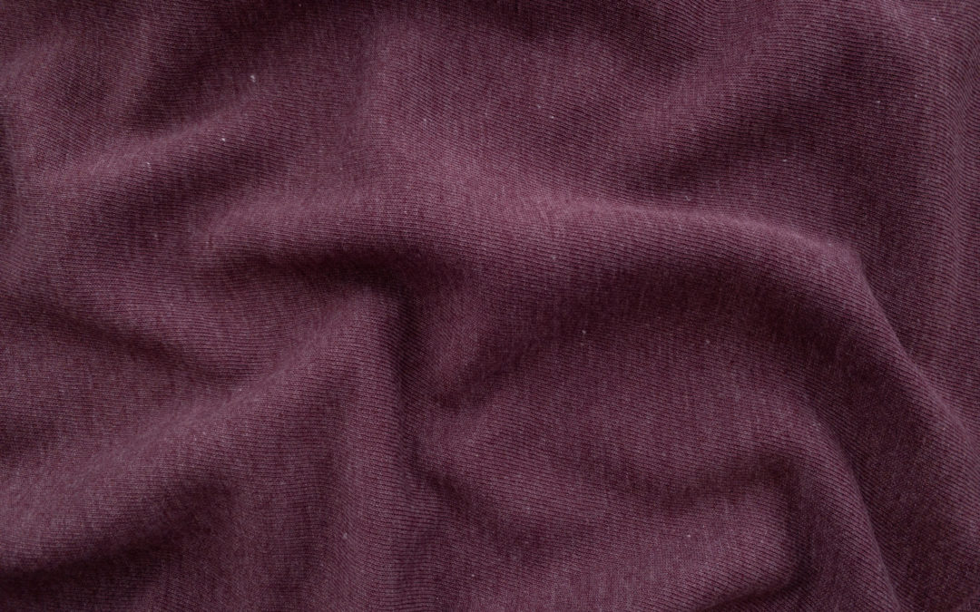 Cotton/Polyester Sweatshirt Fleece – Burgundy