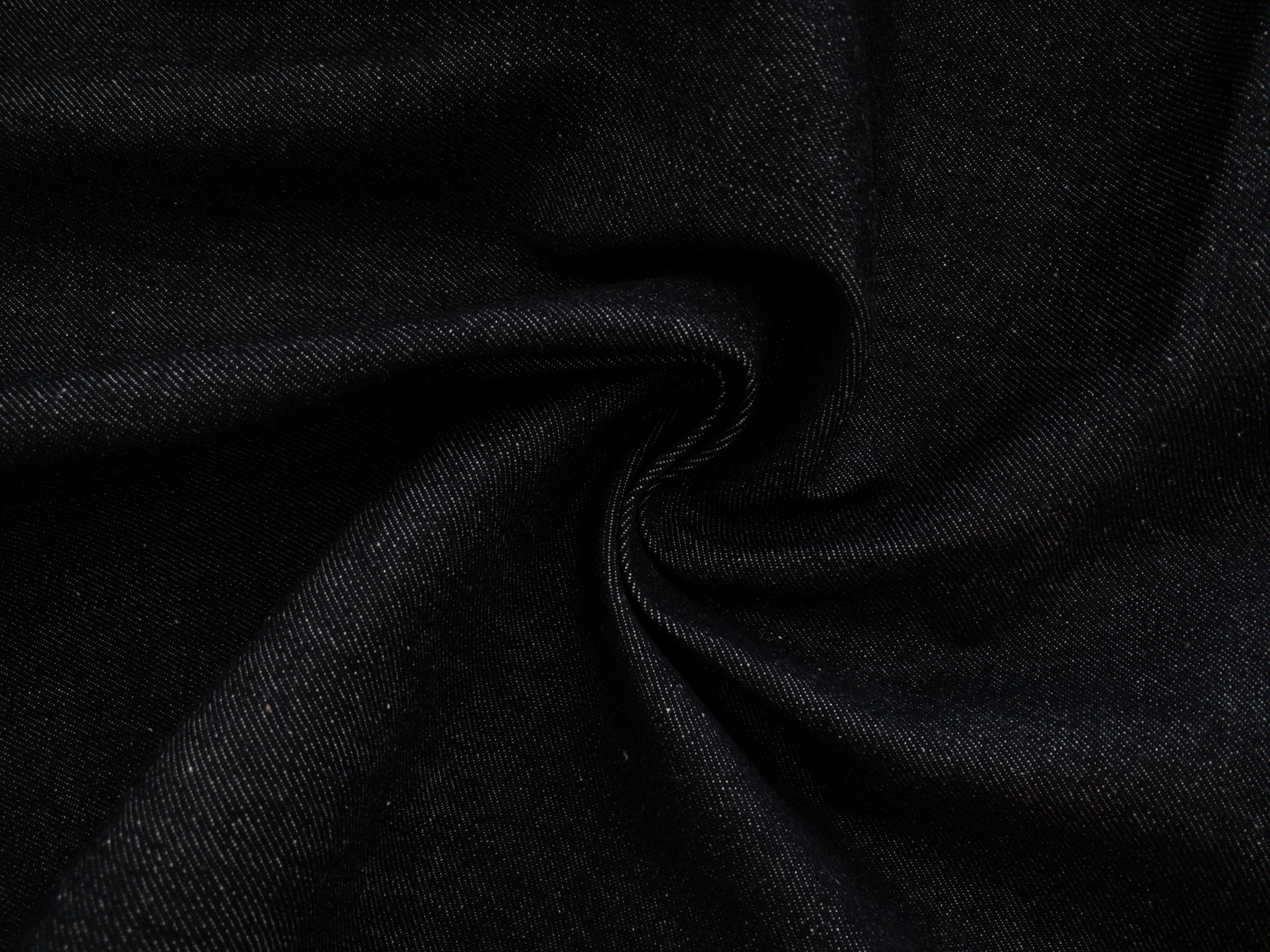 Black Plain Cotton Fabric 189 – Fabrics4Fashion