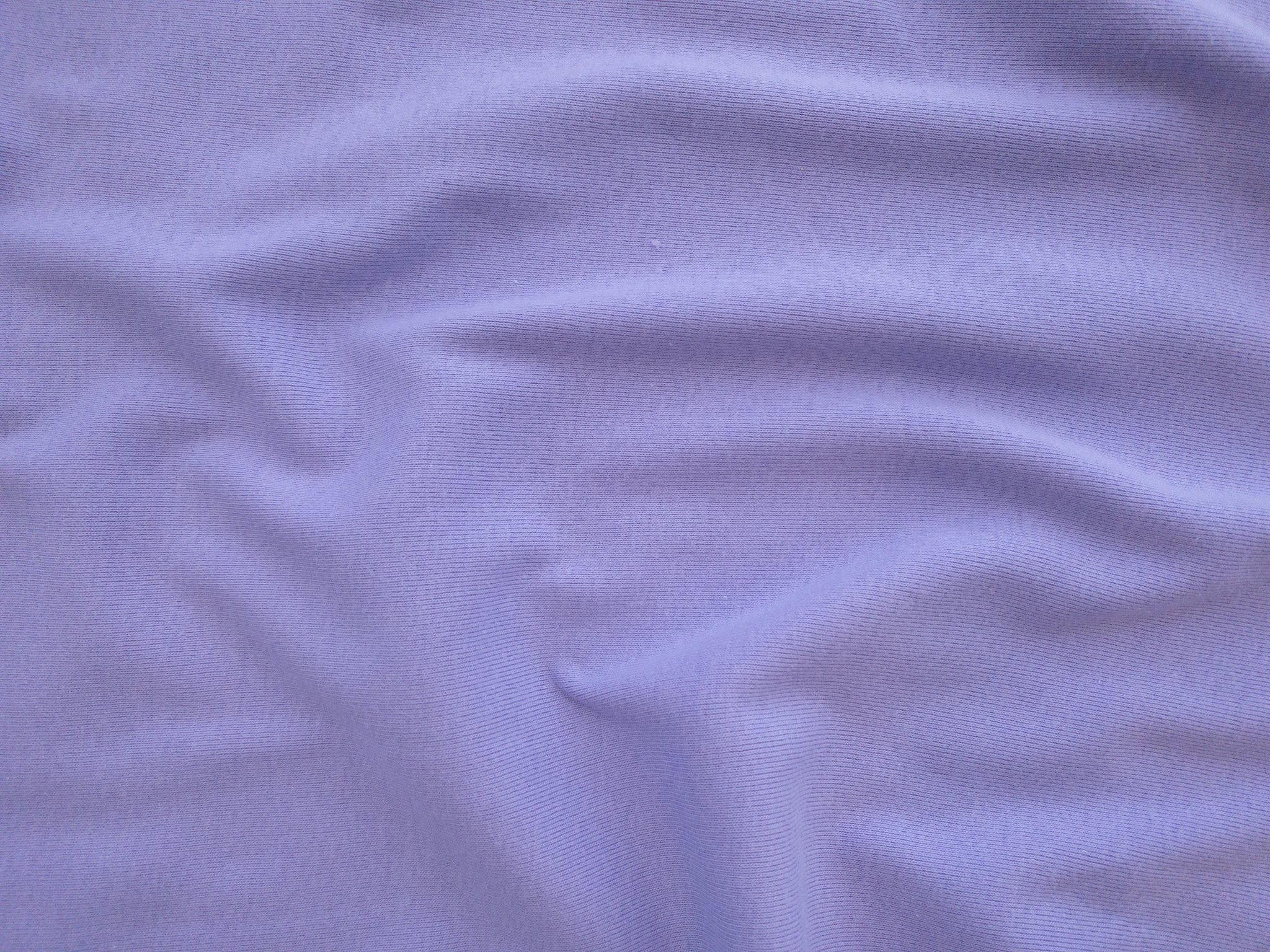 Designer Deadstock Organic Cotton Rib Knit Lavender Stonemountain