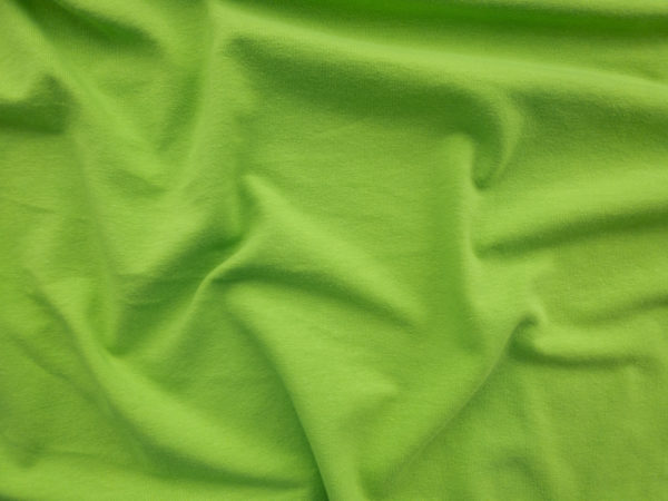 Designer Deadstock - Cotton/Spandex Jersey - Slime Green