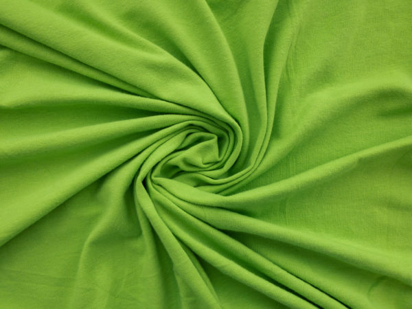 Designer Deadstock - Cotton/Spandex Jersey - Slime Green