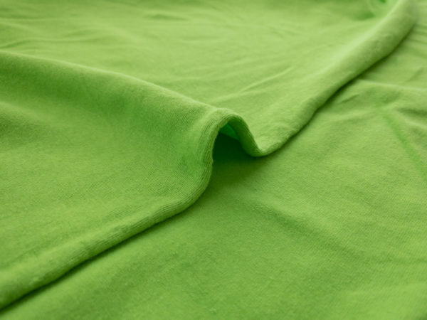 Designer Deadstock - Cotton/Spandex Jersey - Slime Green