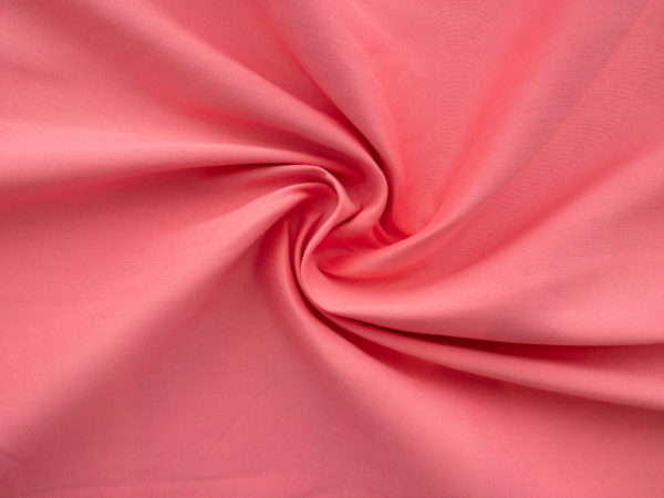 Designer Deadstock - Cotton/Silk Faille - Warm Pink