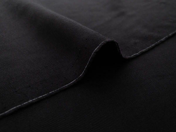 Designer Deadstock - Rayon Twill - Black