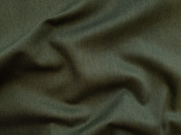 Japanese Printed Cotton Twill – Forest Green