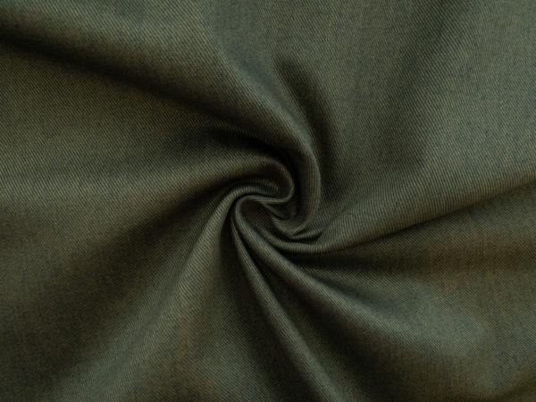 Japanese Printed Cotton Twill – Forest Green