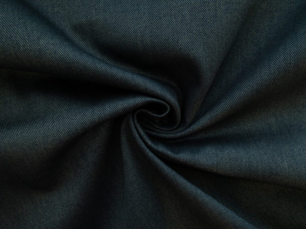 Japanese Printed Cotton Twill - Deep Teal