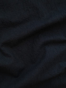 Japanese Crinkled Cotton Sheeting – Black