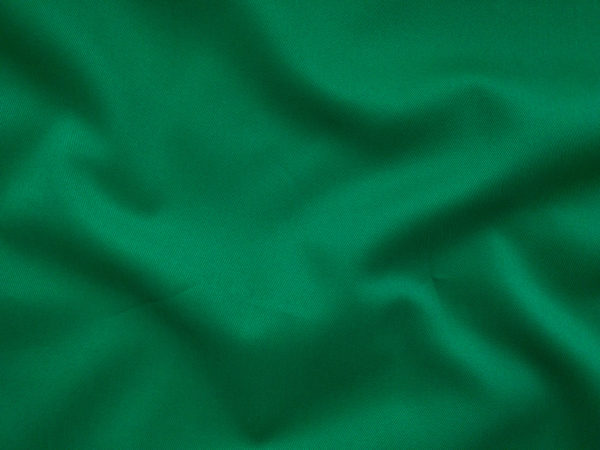 Designer Deadstock - Cotton Twill - 5.6 oz - Kelly Green