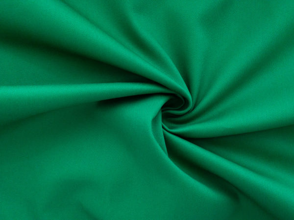 Designer Deadstock - Cotton Twill - 5.6 oz - Kelly Green