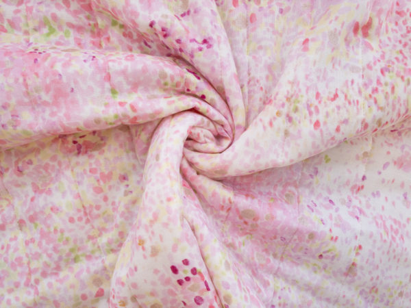 Nani Iro – Quilted Cotton Double Gauze – Bird’s Eye – Pink