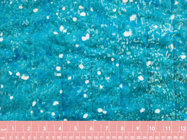 Nani Iro – Quilted Cotton Sateen – Bird’s Eye – Teal