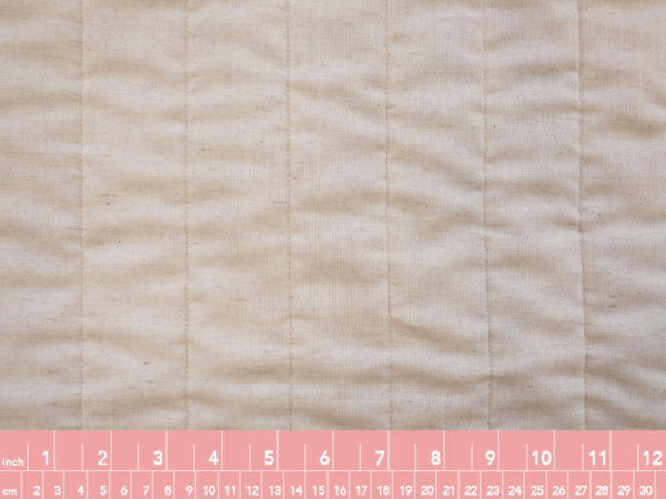 Nani Iro – Quilted Cotton/Linen Double Gauze – Kotohagi – Natural