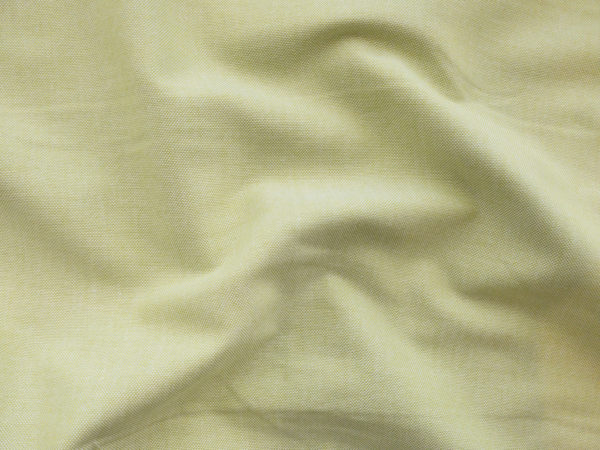 Designer Deadstock - Yarn Dyed Cotton Oxford - Lime