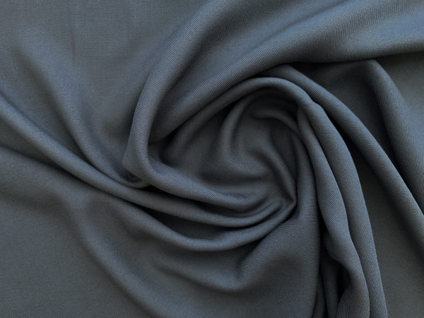 Designer Deadstock - Rayon Twill - Grey