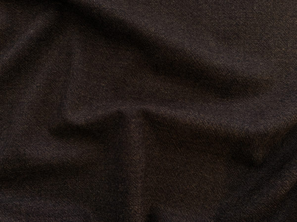 Designer Deadstock - Wool Cross Dyed Crepe - Umber