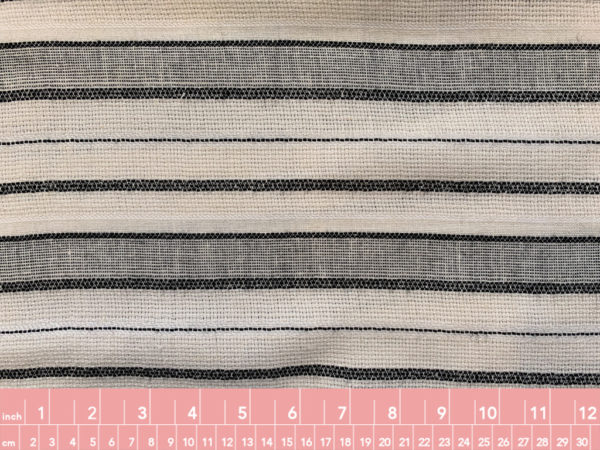 Designer Deadstock - Cotton/Rayon Yarn Dye - Damask Stripe