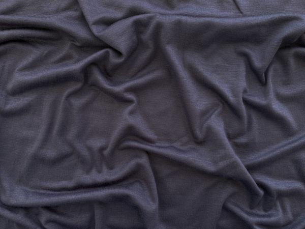 Designer Deadstock - Rayon/Spandex Jersey - Graphite