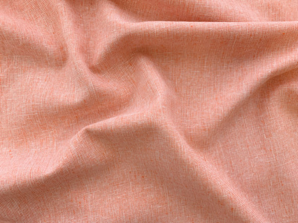 Essex - Linen/Cotton - Yarn Dyed Homespun - Orangeade