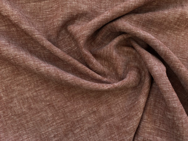 Essex - Linen/Cotton - Yarn Dyed Homespun - Orangeade