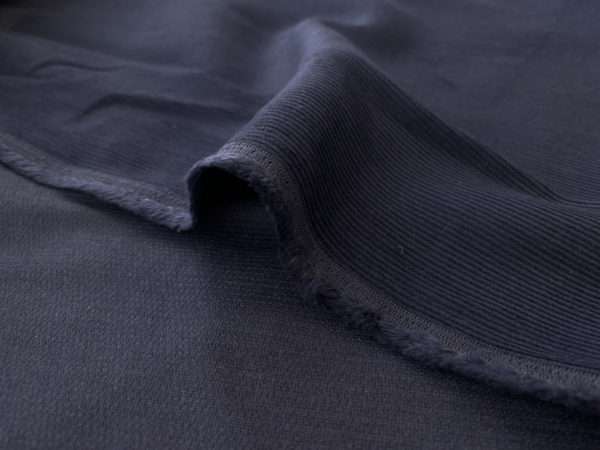 Designer Deadstock – Cotton Corduroy – 14 Wale – Parisian Blue