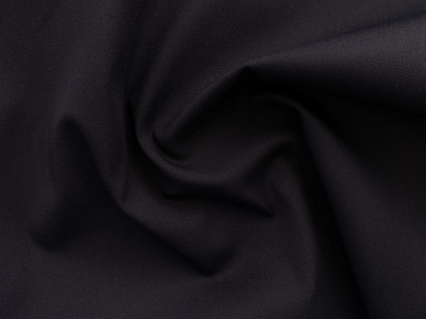 Designer Deadstock – Cotton/Spandex Twill – Midnight Navy