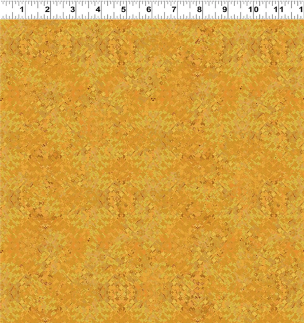 Quilting Cotton – Vibrant Life – Abstract – Gold