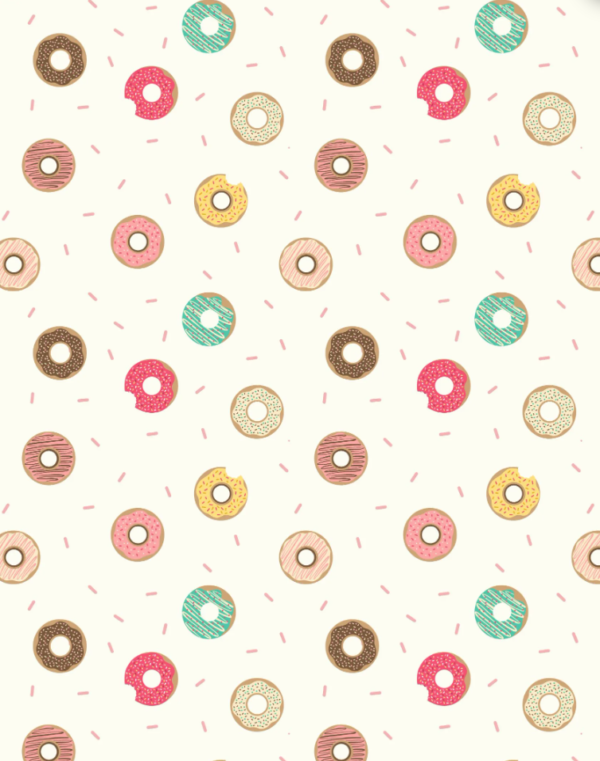 Quilting Cotton – Lewis & Irene – Small Things Sweet – Donuts