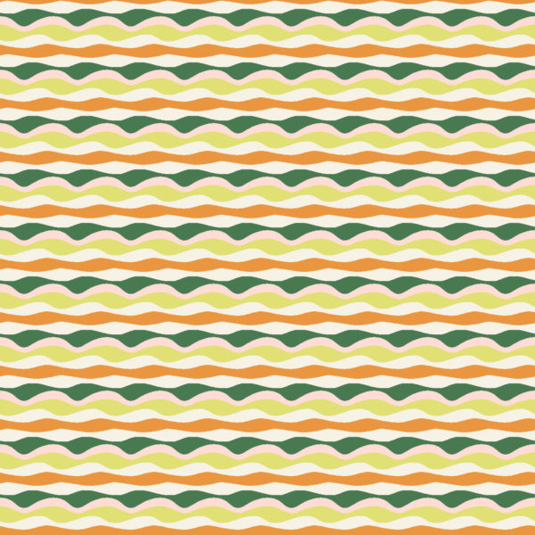 Quilting Cotton – Jungle Cruisin' – Nile for Miles – Energy Orange