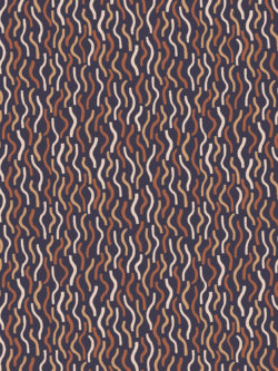 Quilting Cotton – Magic of Yosemite – Northern Abstract – Navy