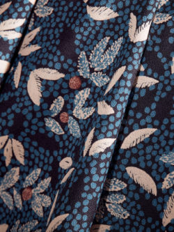 Dashwood – Rayon/viscose fabric – Dark teal - Bobbins & Buttons Fabric Shop  Leicester, Sewing Patterns, Sewing Classes