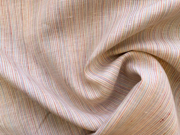 Designer Deadstock - Yarn Dyed Linen - Moss Plaid