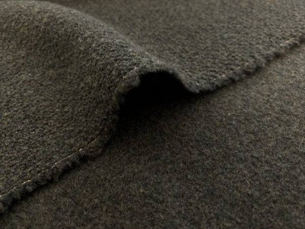 Designer Deadstock - Wool Coating - Moss Boucle