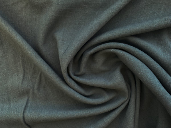 Mora Slub Viscose/Linen - Moss