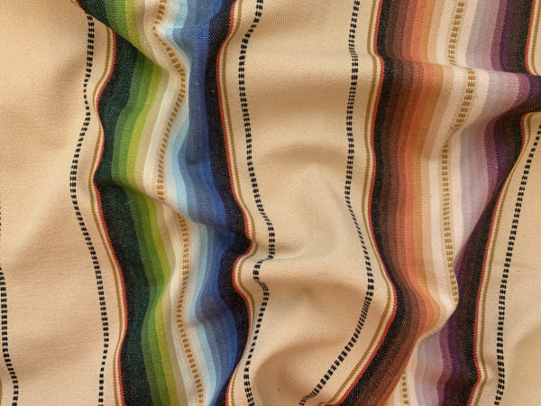 Heavyweight Yarn Dyed Cotton Stripe - Ivory