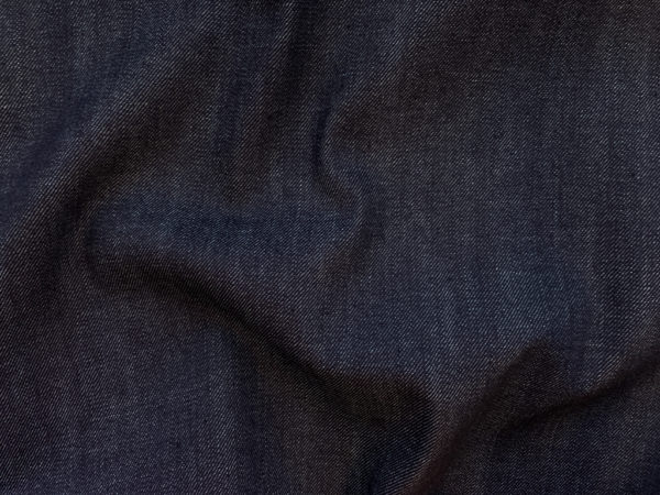 Designer Deadstock - Cotton/Spandex Denim - Quilotoa Blue